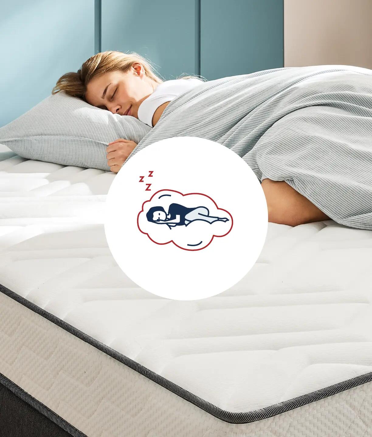 <p><strong>J'aime l'effet enveloppant de la mémoire de forme</strong></p>